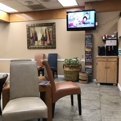Health First Chiropractic Center - Waiting room with complementary coffee and a little kids nook