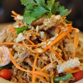 Thailand's Center Point - Crispy Papaya Salad ($8.50) - Thai Near Me - Woodside, New York Thailand's Center Point - Crispy Papaya Salad ($8.50) - Thai Near Me - Woodside, New York