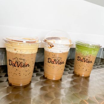 Da Vien Coffee - Egg Coffee, Caramel Flan Coffee, Milk Coffee Matcha Foam @bunbaosibs - Desserts Near Me - Westminster, California