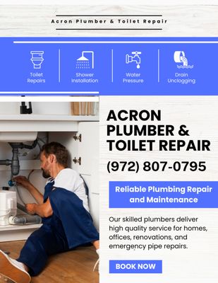 Acron Plumber & Toilet Repair