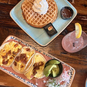 Papi's Tacos - Breakfast tacos and churro waffle 9/26.26 - Mexican Near Me - Ocean City, Maryland
