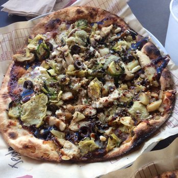 MOD Pizza - My friend's pizza... To show the variety of toppings. - Pizza Near Me - Katy, Texas MOD Pizza - My friend's pizza... To show the variety of toppings. - Pizza Near Me - Katy, Texas