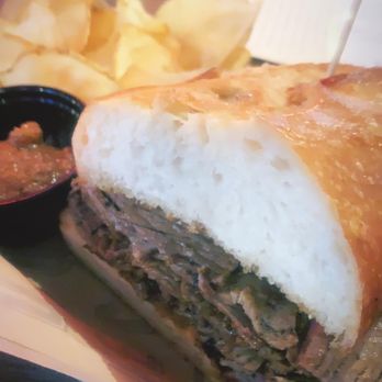 Blast 825 Brewery - Thursday's is tri-Tip sandwich Thursday with potato chips all for 5$ - Brewpubs Near Me - Orcutt, California