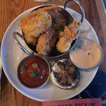 Soho Chicken + Whiskey - Fried shrimp appetizer - Southern Near Me - Cleveland, Ohio Soho Chicken + Whiskey - Fried shrimp appetizer - Southern Near Me - Cleveland, Ohio
