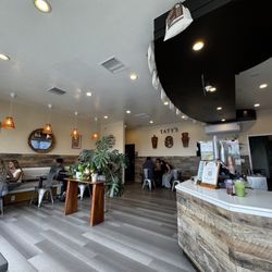 Inside seating