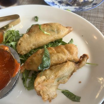 Piatto Divino - Zucchini stuffed flowers. - Italian Near Me - Stuart, Florida