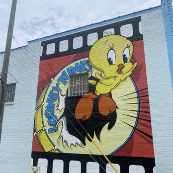 Tweety Bird Mural - Public Art Near Me - Nashville, Tennessee Tweety Bird Mural - Public Art Near Me - Nashville, Tennessee