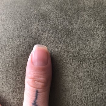 AM & PM Nail Spa - Uneven filing - Nail Salons Near Me - Sherman oak, California