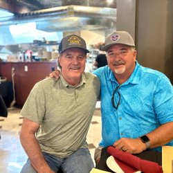 Sawmill Saloon - The owner John Volpi and Butch Baccala