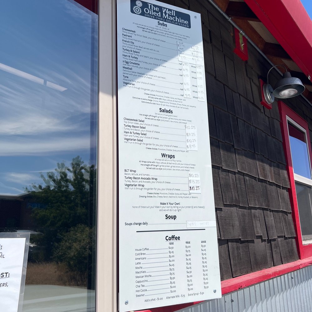 Drinks and Food menu Drinks and Food menu