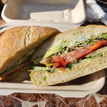 Sam’s Kitchen - The avocado sandwich with extra veggies on sourdough - Mexican Near Me - Carlsbad, California Sam’s Kitchen - The avocado sandwich with extra veggies on sourdough - Mexican Near Me - Carlsbad, California