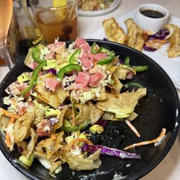 Tuna Nachos, I started eating before picture was taken Amazing! Tuna Nachos, I started eating before picture was taken Amazing!