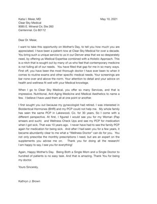 Clear Sky Medical Wellgevity & Aesthetics Center