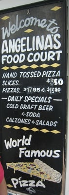 Menu photo 2 Angelina's Pizzeria Key West, FL Menu photo 2 Angelina's Pizzeria Key West, FL