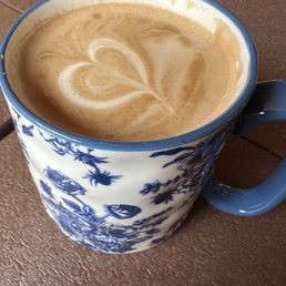 Oat milk latte