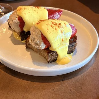 Slack Tide Fish - Piquillo Rellenos - saffron aioli, tuna confit, crostini - Seafood Near Me - Richmond, Virginia Slack Tide Fish - Piquillo Rellenos - saffron aioli, tuna confit, crostini - Seafood Near Me - Richmond, Virginia