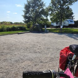 Prophetstown State Park - My campsite.