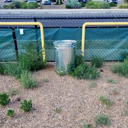 West Mesa Aquatic Center - 1 of 2 trash receptacles