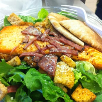 Energy Fuel Healthy Grill - Salmon Caesar salad was yummy! - Breakfast & Brunch Near Me - Ridgewood, New York Energy Fuel Healthy Grill - Salmon Caesar salad was yummy! - Breakfast & Brunch Near Me - Ridgewood, New York