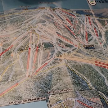 Killington Resort - Trail Map - Ski Resorts Near Me - Killington, Vermont