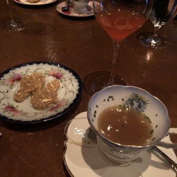 Next - English savory tea and foie gras cracker - New American Near Me - Chicago, Illinois