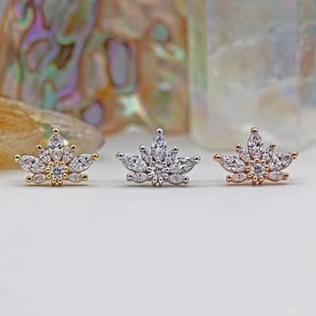 Ava Piercing Company - BVLA clusters for conch and helix piercings - Piercing Near Me - Temecula, California