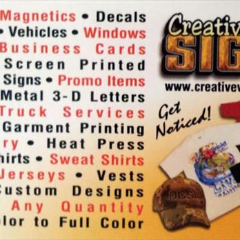 Creative Vinyl Signs - Signmaking Near Me - Dowagiac, Michigan Creative Vinyl Signs - Signmaking Near Me - Dowagiac, Michigan