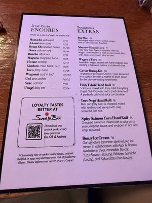 Menu photo 2 Sushi by Bou New York, NY Menu photo 2 Sushi by Bou New York, NY