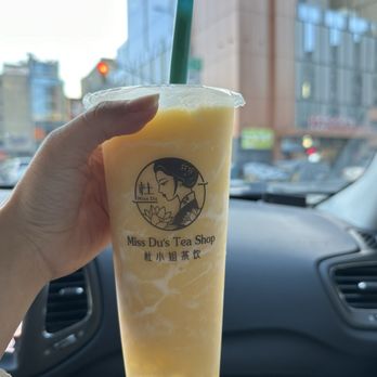 Miss Du’s Tea Shop - Mango yakult fruit tea - Coffee & Tea Near Me - New York, New York Miss Du’s Tea Shop - Mango yakult fruit tea - Coffee & Tea Near Me - New York, New York