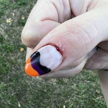 Nails Uncorked - The second round of bleeding - Nail Salons Near Me - Eugene, Oregon