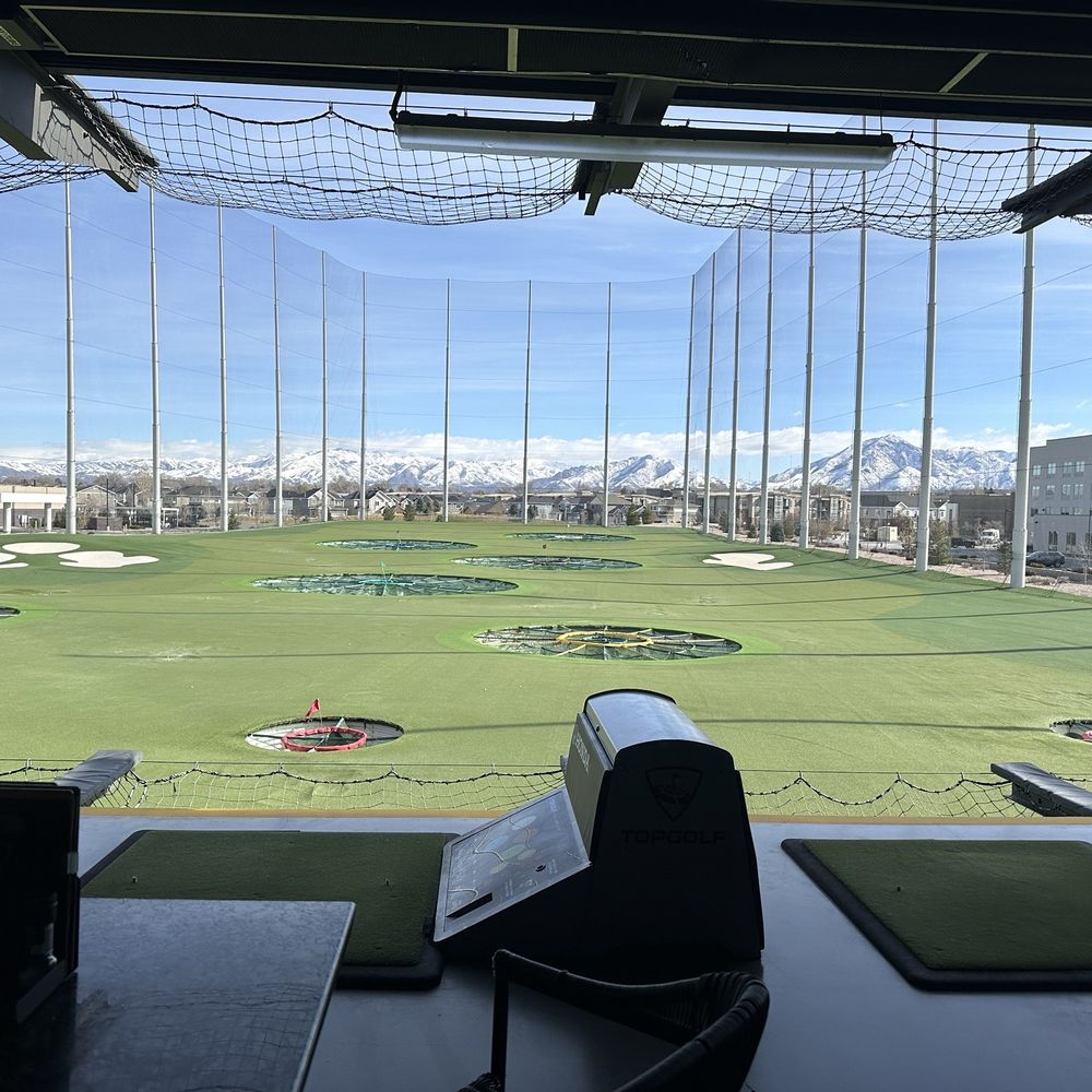 Topgolf - There wasn't anyone in the vicinity before we got thrown out for "blocking" traffic. - Sports Bars Near Me - Midvale, Utah Topgolf - There wasn't anyone in the vicinity before we got thrown out for "blocking" traffic. - Sports Bars Near Me - Midvale, Utah