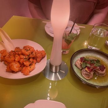 Morimoto - Wagyu Dumplings and Rock Shrimp Tempura - Japanese Near Me - Philadelphia, Pennsylvania
