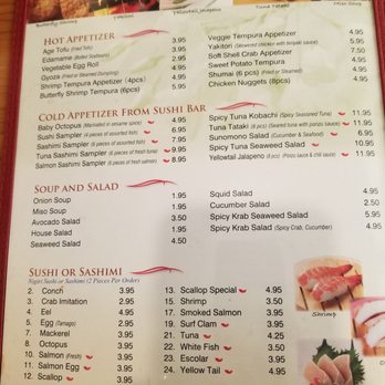 Yabi Sushi - Appetizers/soups & salads - Sushi Bars Near Me - Sanford, Florida Yabi Sushi - Appetizers/soups & salads - Sushi Bars Near Me - Sanford, Florida