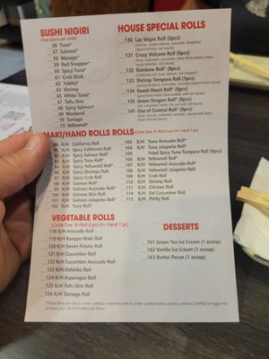 Menu photo 1 Sakura Sushi Gilbert, AZ