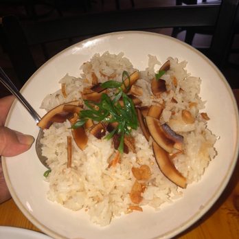 Rangoon Burmese Kitchen - Coconut rice - Burmese Near Me - Honolulu, Hawaii Rangoon Burmese Kitchen - Coconut rice - Burmese Near Me - Honolulu, Hawaii