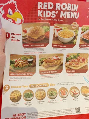 Menu photo 5 Red Robin Gourmet Burgers and Brews Bothell, WA