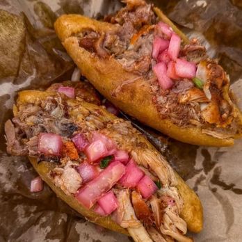 Papadzul - Cochinita Pibil torta - Caterers Near Me - San Francisco, California Papadzul - Cochinita Pibil torta - Caterers Near Me - San Francisco, California