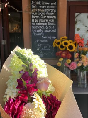 Wildflower & Fern by null