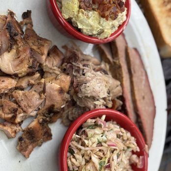 Georgia Boys BBQ - Frederick - The plate was fantastic! Dill in the Potato Salad and delicious brisket!! - Barbeque Near Me - Frederick, Colorado Georgia Boys BBQ - Frederick - The plate was fantastic! Dill in the Potato Salad and delicious brisket!! - Barbeque Near Me - Frederick, Colorado