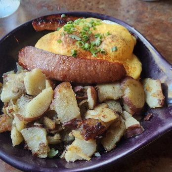 Huckleberry's - Cajun Benedict with red potatos - Breakfast & Brunch Near Me - Fairfield, California Huckleberry's - Cajun Benedict with red potatos - Breakfast & Brunch Near Me - Fairfield, California