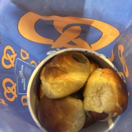 Mini Pretzel Dogs Bucket