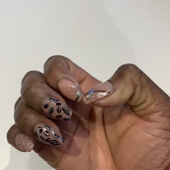 Paris Nails - No consistency in the design. - Nail Salons Near Me - Denver, Colorado Paris Nails - No consistency in the design. - Nail Salons Near Me - Denver, Colorado
