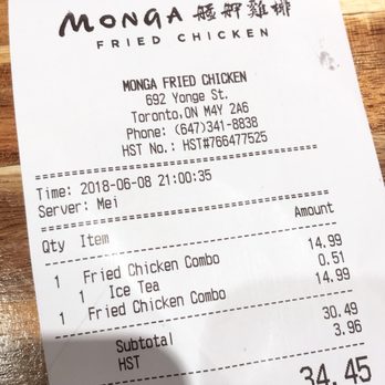 Monga Fried Chicken - Taiwanese Near Me - Toronto, Ontario Monga Fried Chicken - Taiwanese Near Me - Toronto, Ontario