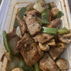 Green China Restaurant - Mongolian beef