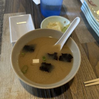 I Love Sushi - Miso soup - Sushi Bars Near Me - Davis, California