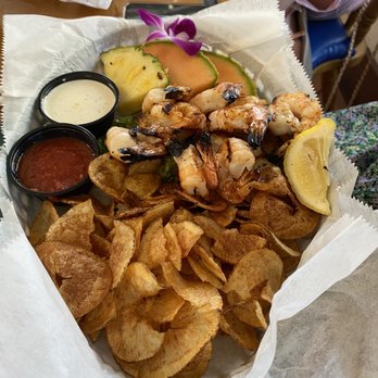 Gramma Dot's - Grilled shrimp basket - Seafood Near Me - Sanibel, Florida Gramma Dot's - Grilled shrimp basket - Seafood Near Me - Sanibel, Florida