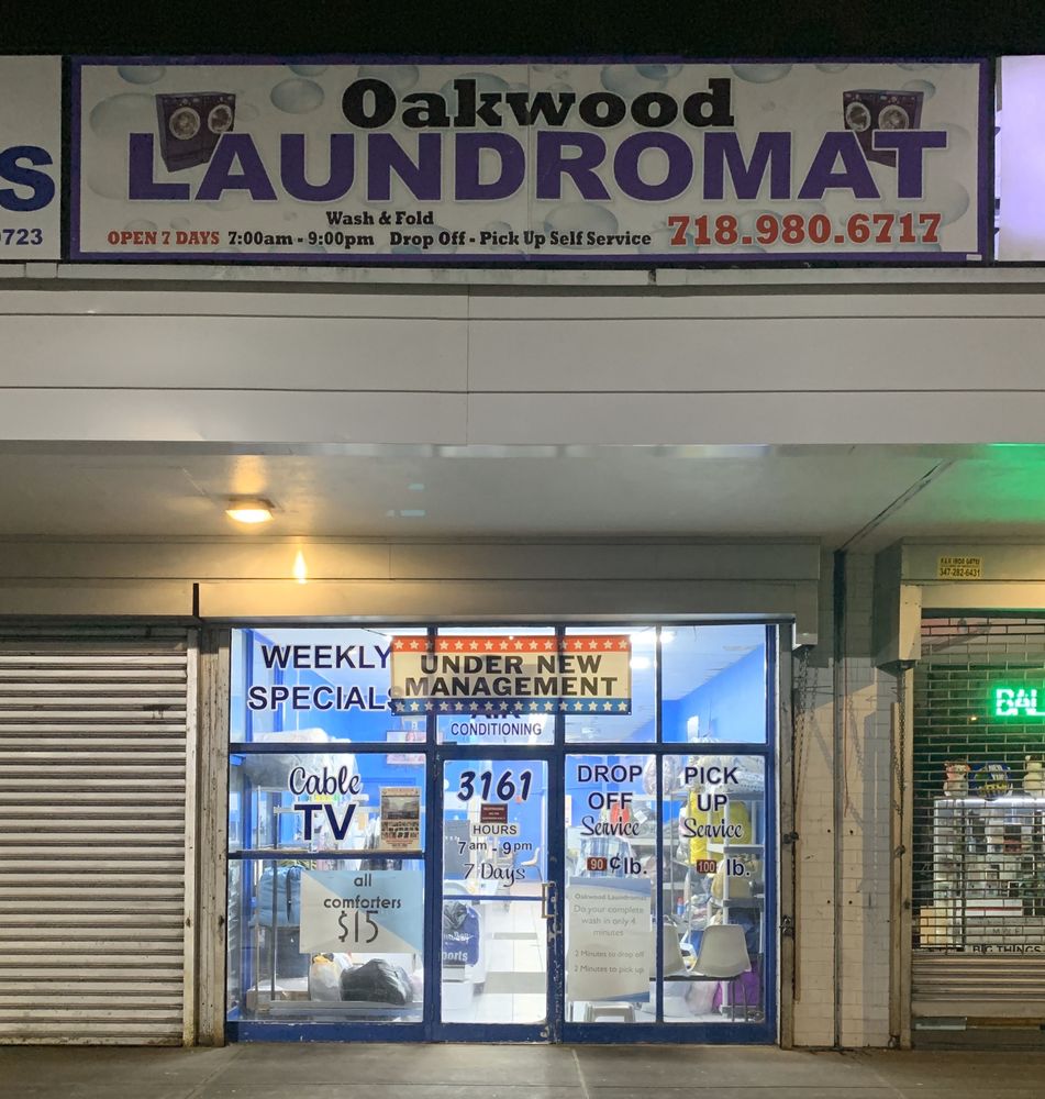 OAKWOOD LAUNDROMAT Updated October 2024 3161 Amboy Rd, Staten