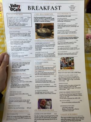 Menu photo 1 Valley Cafe Wadsworth, OH
