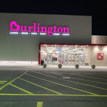 Burlington - Front of the store at night - Department Stores Near Me - Poughkeepsie, New York