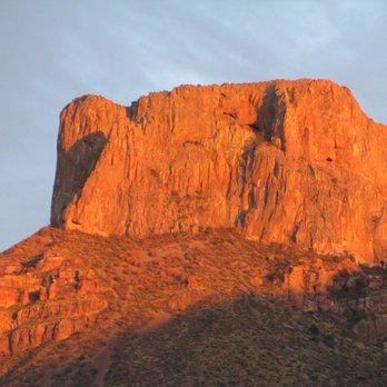 Chisos Basin Campground - View from our campsite - Casa Grande - Campgrounds Near Me - Big Bend National Park, Texas Chisos Basin Campground - View from our campsite - Casa Grande - Campgrounds Near Me - Big Bend National Park, Texas